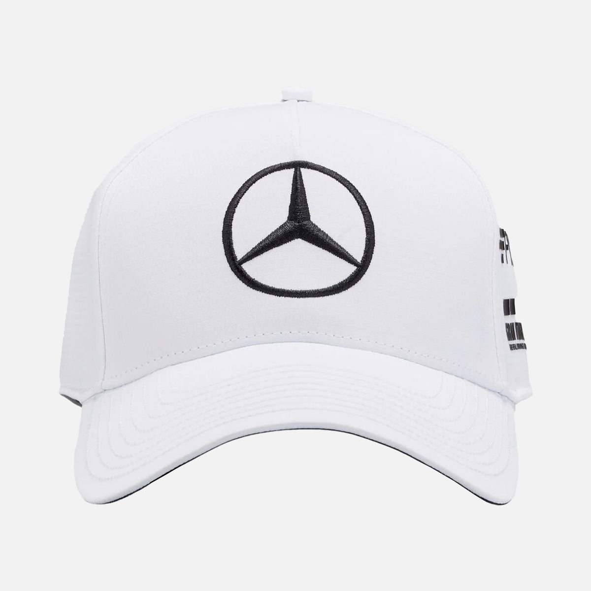 Lewis Hamilton 2022 Mercedes AMG Petronas Cap F1 [White] — All-day comfort and easy fit | The Vault