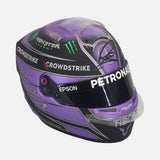 Lewis Hamilton Signed Mercedes Helmet 2021 F1 [1:2 Scale]