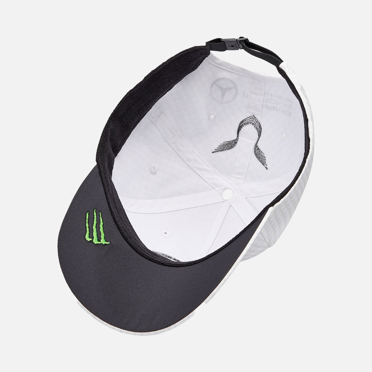Lewis Hamilton 2023 Mercedes Driver Cap F1 [White] — All-day comfort and easy fit | The Vault