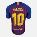 2018-19 Barcelona Home Shirt Messi 10 [Perfect]