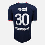 2021-22 PSG Home Shirt Messi 30 [Excellent] M