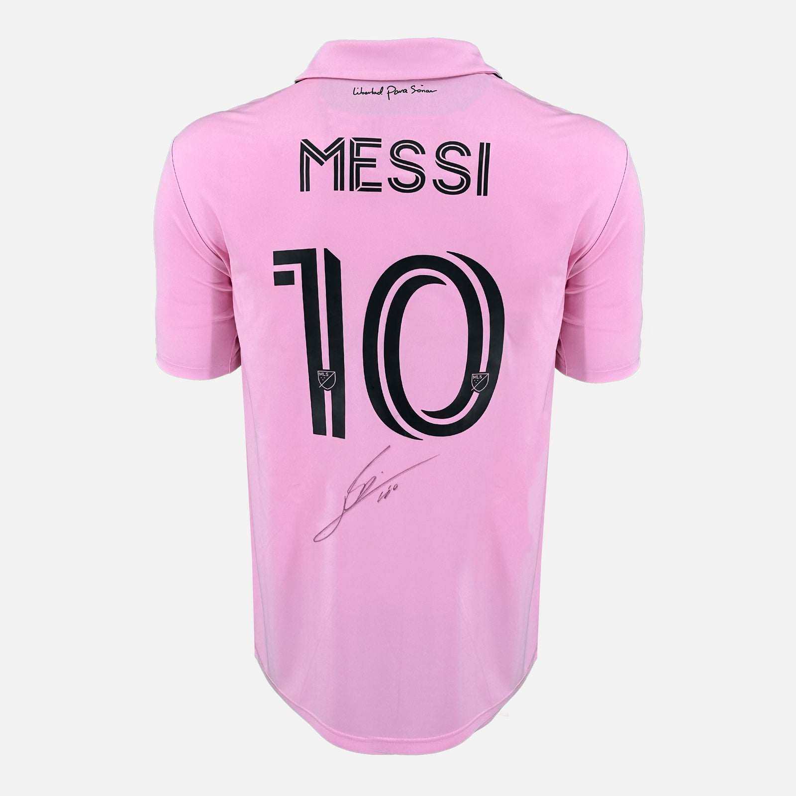 Messi signed jersey discount