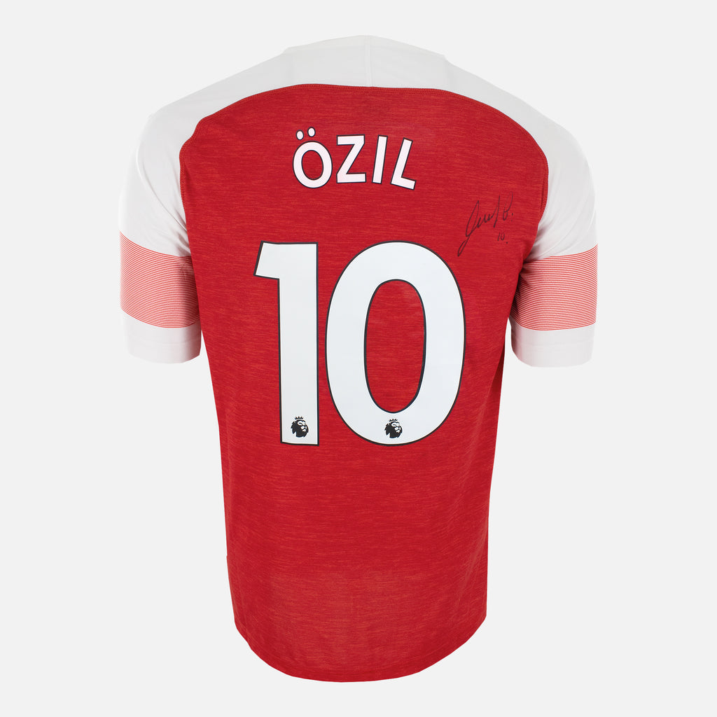 Mesut Ozil Signed Arsenal Shirt 2018-19 Home [10]