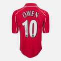 Michael Owen Signed Liverpool Shirt 2000-02 Home [10]
