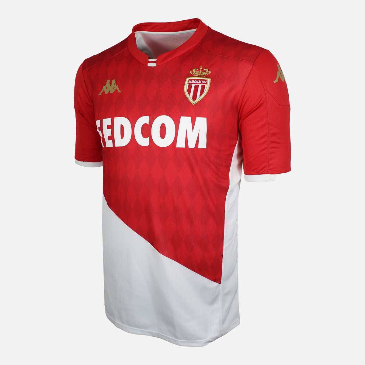 2019-20 Monaco Home Shirt [Excellent] L — Verified official Monaco shirt, condition graded | The Vault