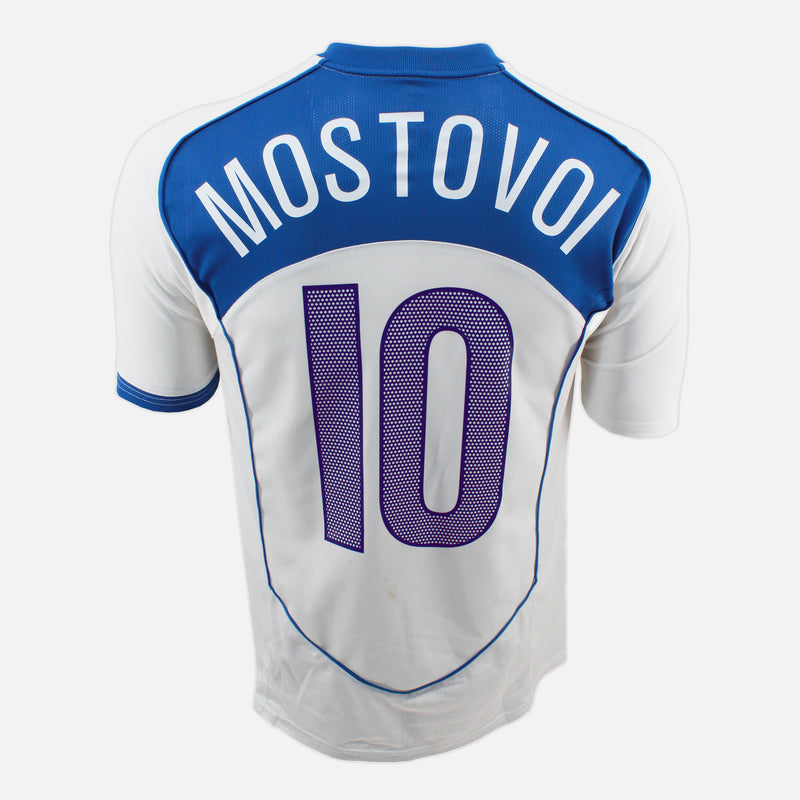 2004-05 Russia Away Shirt Mostovoi 10 [Perfect] M