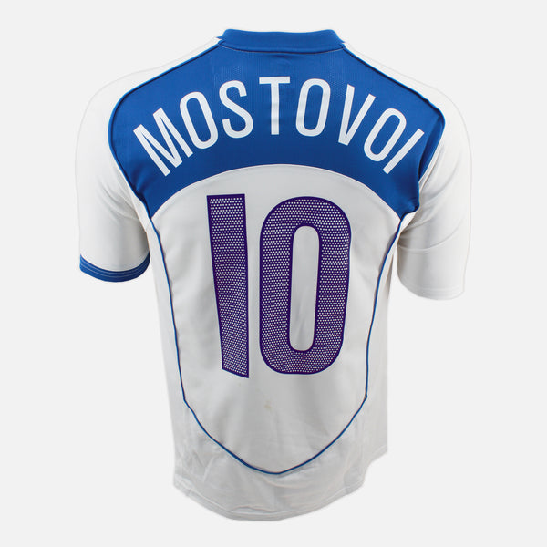 Russia 2004-05 Away Shirt Mostovoi 10 | Total 90