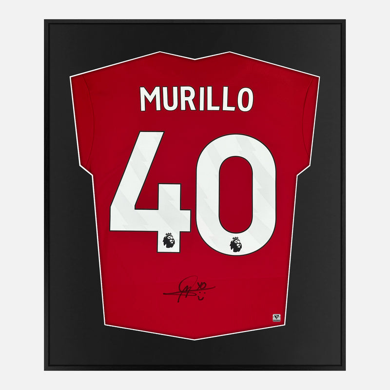 Framed Murillo Signed Shirt, Nottingham Forest Home [Mini]