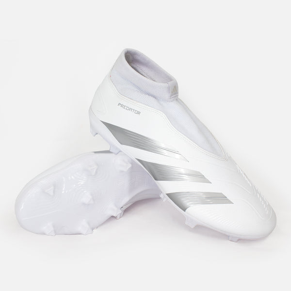 Adidas Predator League Laceless Boots White FG [New] UK 8.5