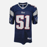 New England Patriots Jersey Reebok Authentic Home Mayo 51 [Excellent] L
