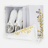 Nike Tiempo Legend Elite Boots White/Gold Ronaldinho FG [New] UK 10