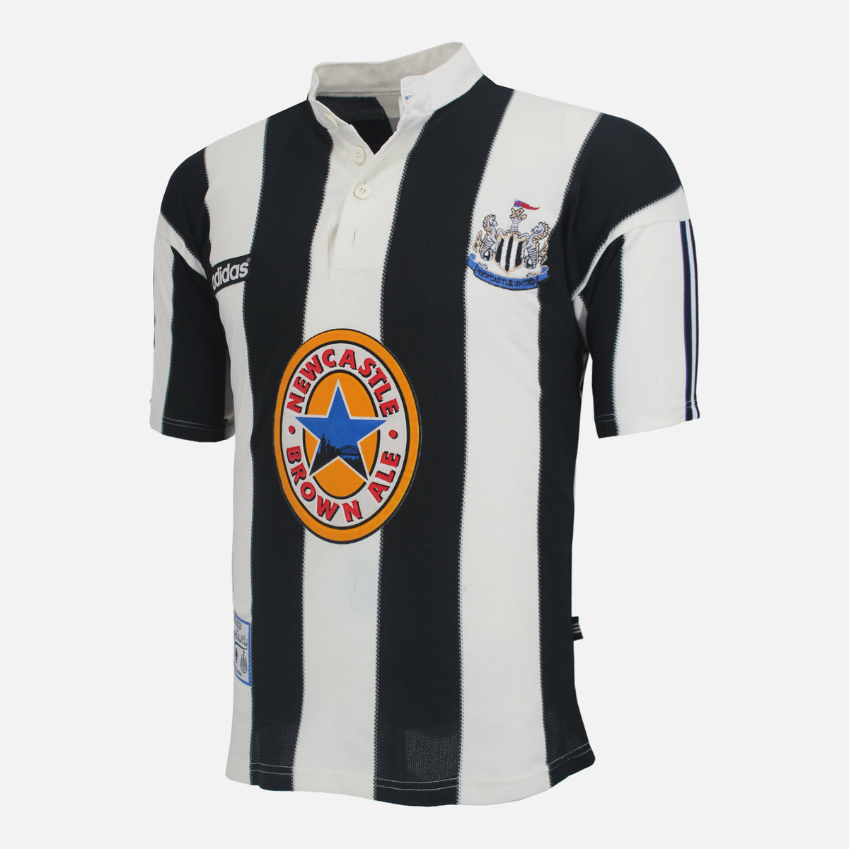 1995-97 Newcastle United Home Shirt Adidas [New] XL — Authentic Newcastle United home football shirt from the 1995-97 season | The Vault