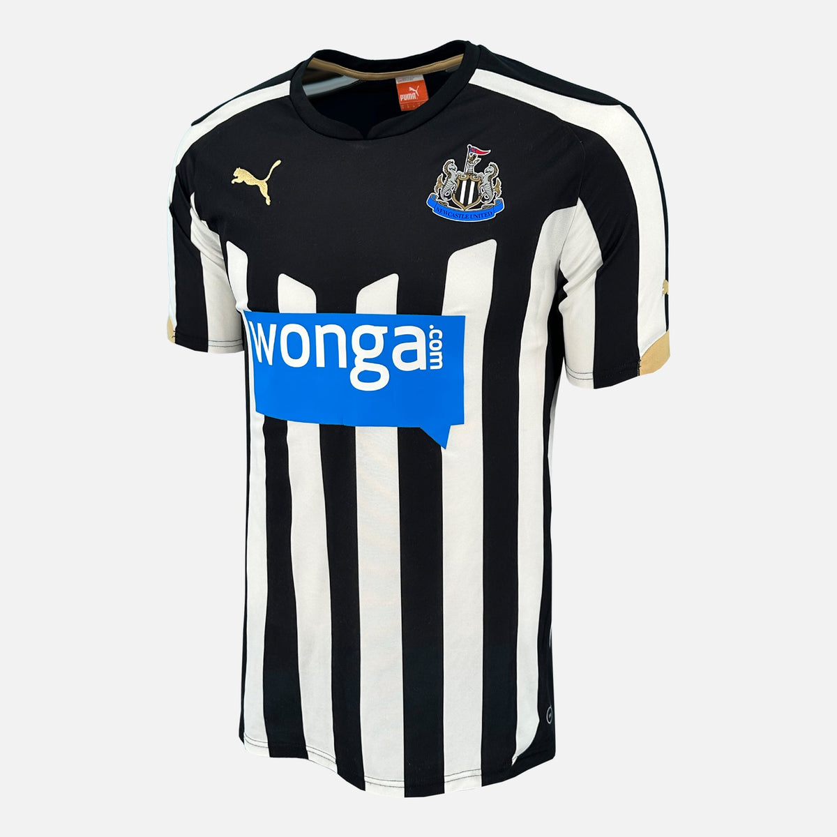 2014-15 Newcastle United Home Shirt [Perfect] L — Verified official Newcastle United shirt, condition graded | The Vault