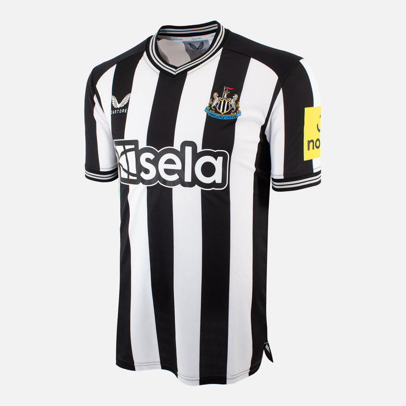 Lewis Hall Signed Newcastle United Shirt 2023-24 Home [20]