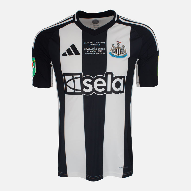 Jamaal Lascelles Signed Newcastle United Shirt 2025 EFL Cup Winners [6]