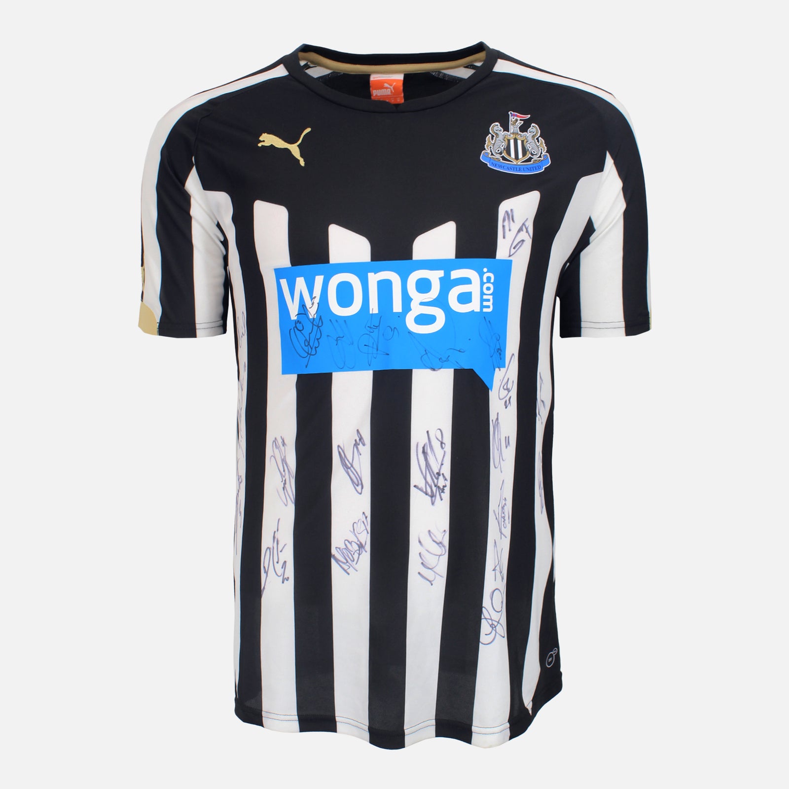 Newcastle United Squad Signed Shirt | Vault Verified