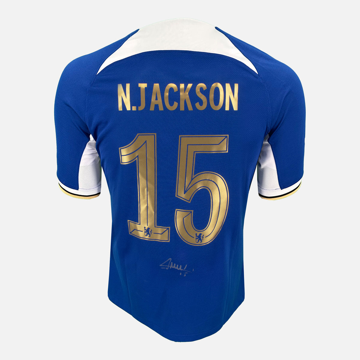 Nicolas Jackson Signed Chelsea Shirt 2023-24 Cup [15] — Chelsea signed shirt from the 2023 to 2024 season | The Vault
