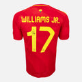Nico Williams Signed Spain Shirt 2024 Home Euro Final [17]