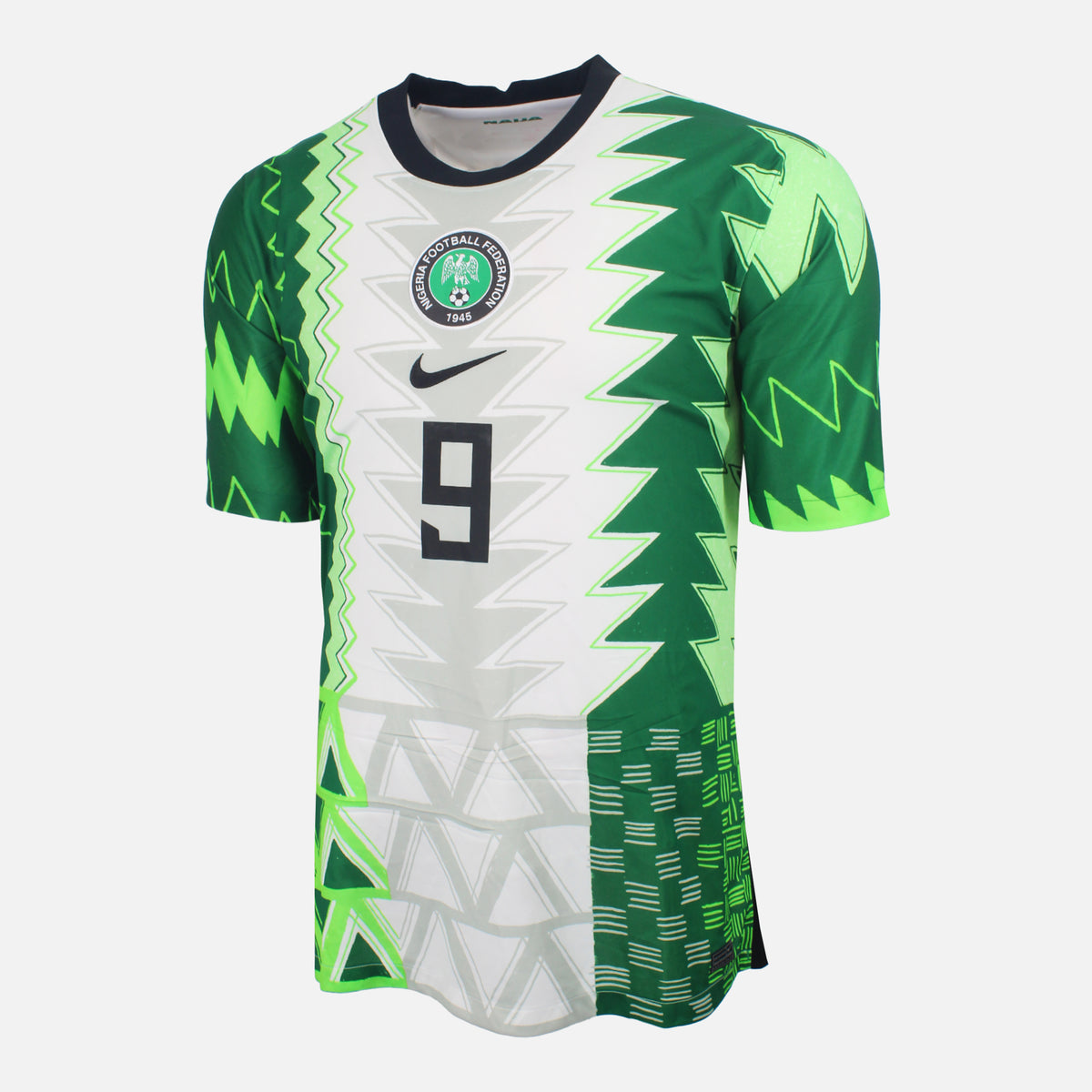 2020-21 Nigeria Home Shirt Ighalo 9 [New] XL — Looking after your new Nigeria Home shirt | The Vault