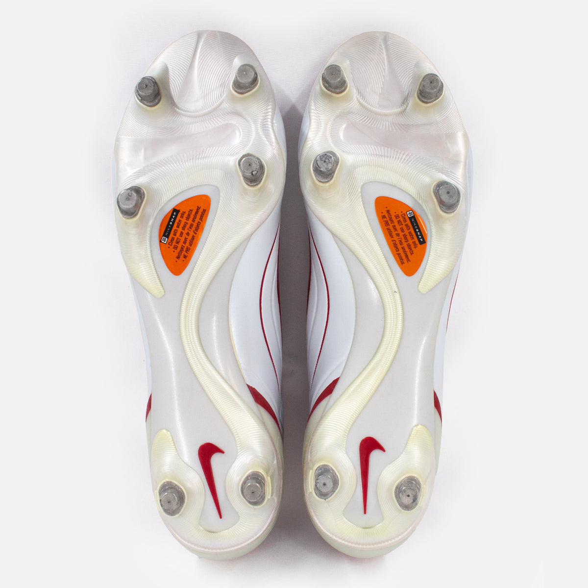 Nike Mercurial Vapor II Boots White/Red SG [New] UK 11 — Firm, Soft or Artificial Ground – pick the right plate | The Vault