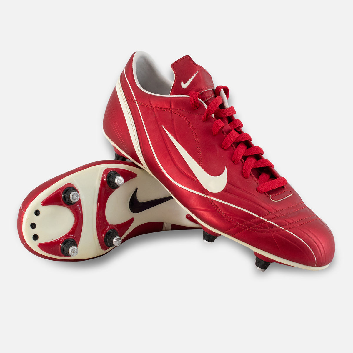 Nike Mercurial Vapor II Boots Red SG [Good] UK 9 — Nike football boots, Soft Ground | The Vault