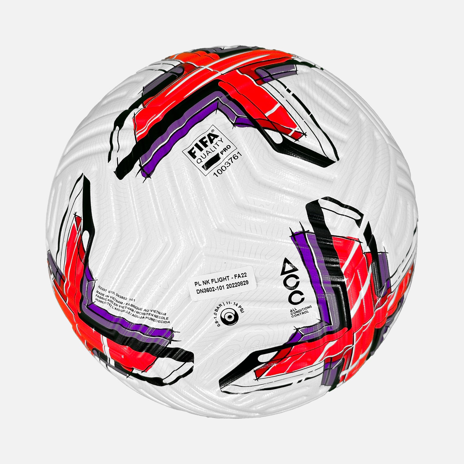 Nike Premier League Ball 2022 23 Pro Flight Third New