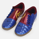 Nike Total 90 Indoor Football Boots Blue/Red/Yellow IC [New] UK 7.5