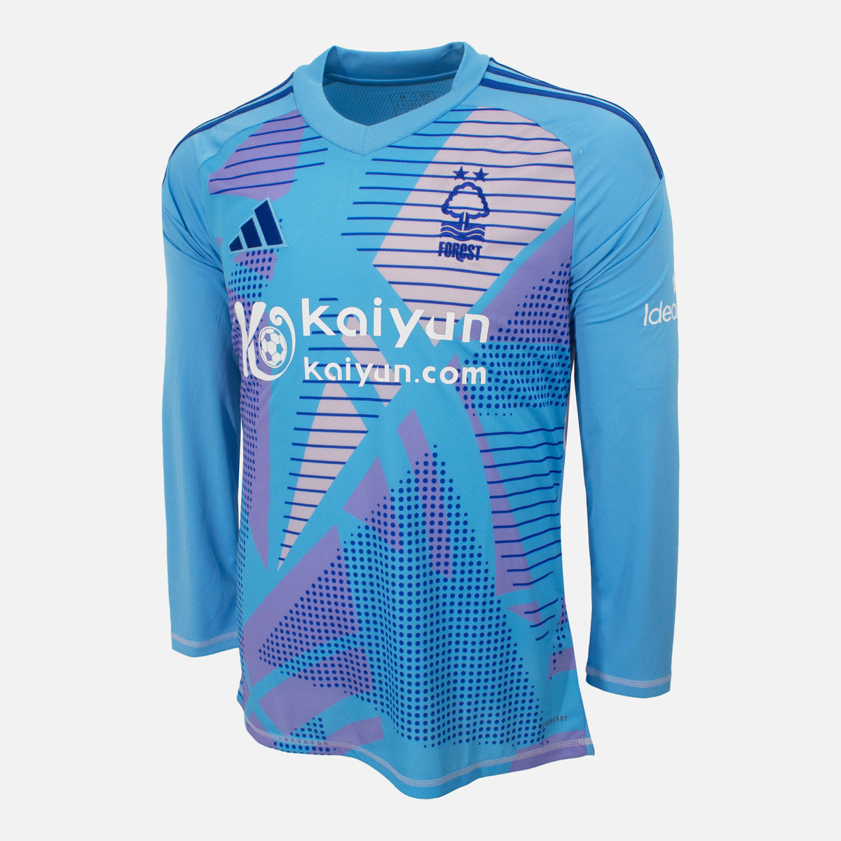2024-25 Nottingham Forest Goalkeeper Shirt Blue [New] M — Original and official Nottingham Forest shirt, brand new with tags | The Vault