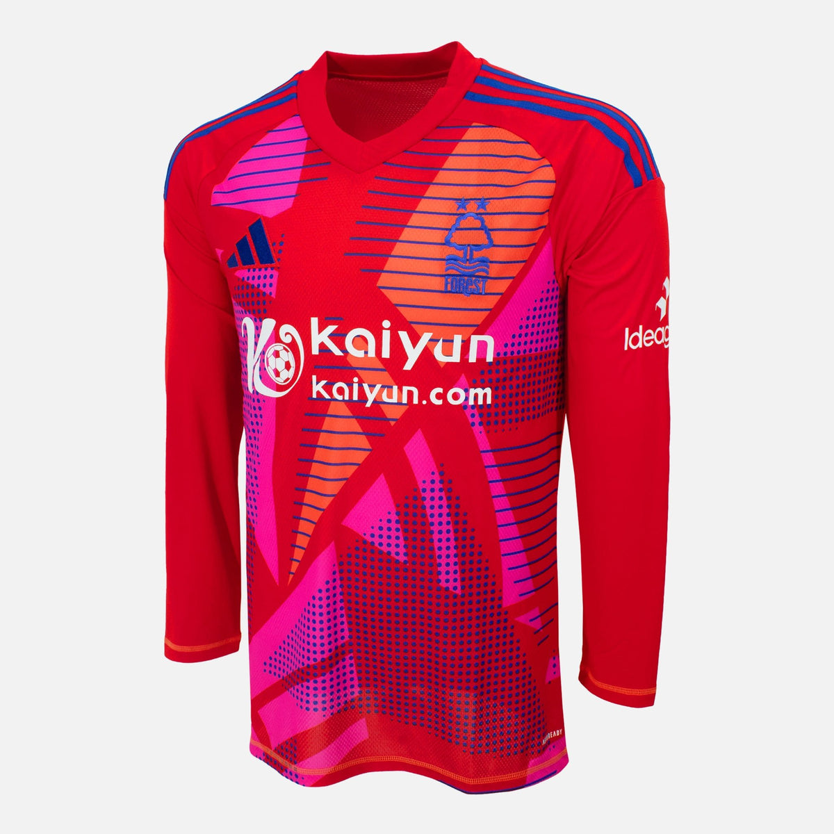 2024-25 Nottingham Forest Goalkeeper Shirt Red [New] M — Original and official Nottingham Forest shirt, brand new with tags | The Vault