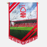 Squad Signed Nottingham Forest Pennant