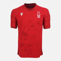 Squad Signed Nottingham Forest Shirt 2022-23 Home [20 Autographs]