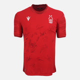 Framed Squad Signed Nottingham Forest Shirt 2022-23 Home [Classic]