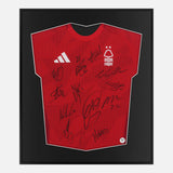 Framed Nottingham Forest Signed Shirt, 2024-25 Squad [Lite]