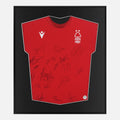 Framed Nottingham Forest Signed Shirt, Full Squad [Lite]