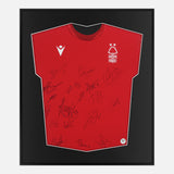 Framed Nottingham Forest Signed Shirt, Full Squad [Lite]