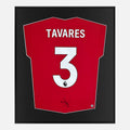 Framed Nuno Tavares Signed Nottingham Forest Shirt [Lite]