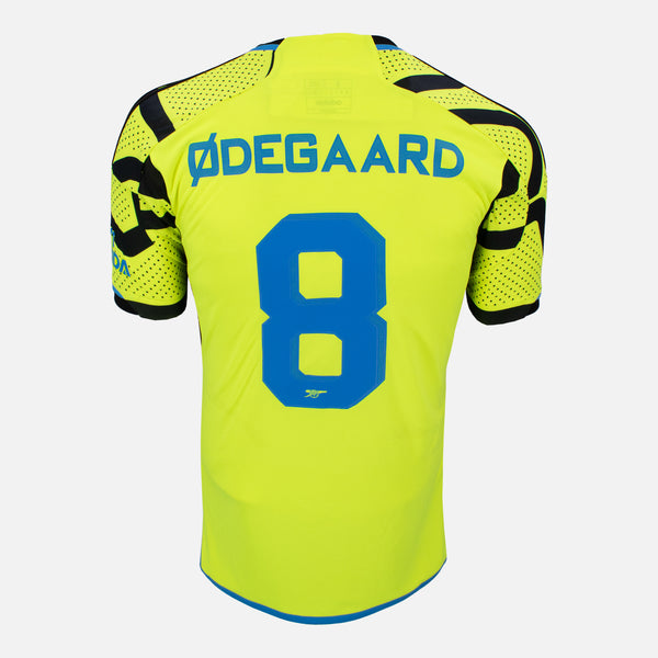 Arsenal 2023-24 Away Shirt Ødegaard 8 | Adidas