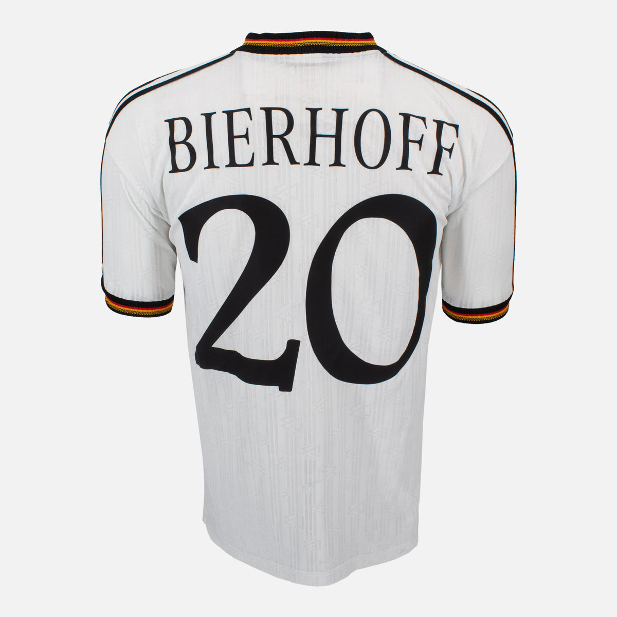 1996-98 Germany Home Shirt Bierhoff 20 [Excellent] L — Verified official Germany shirt, condition graded | The Vault