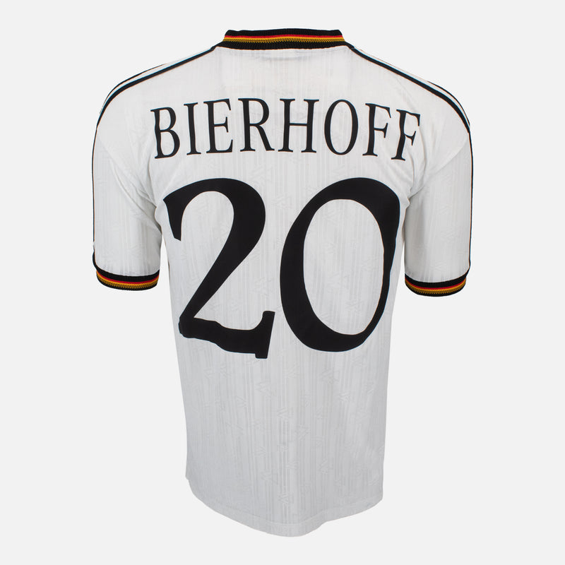 1996-98 Germany Home Shirt Bierhoff 20 [Excellent] L