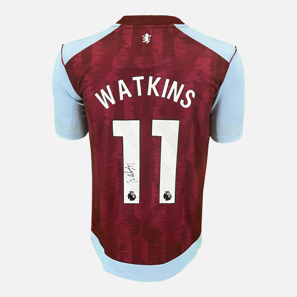 Ollie Watkins Signed Aston Villa Shirt 2023-24 Home [11]