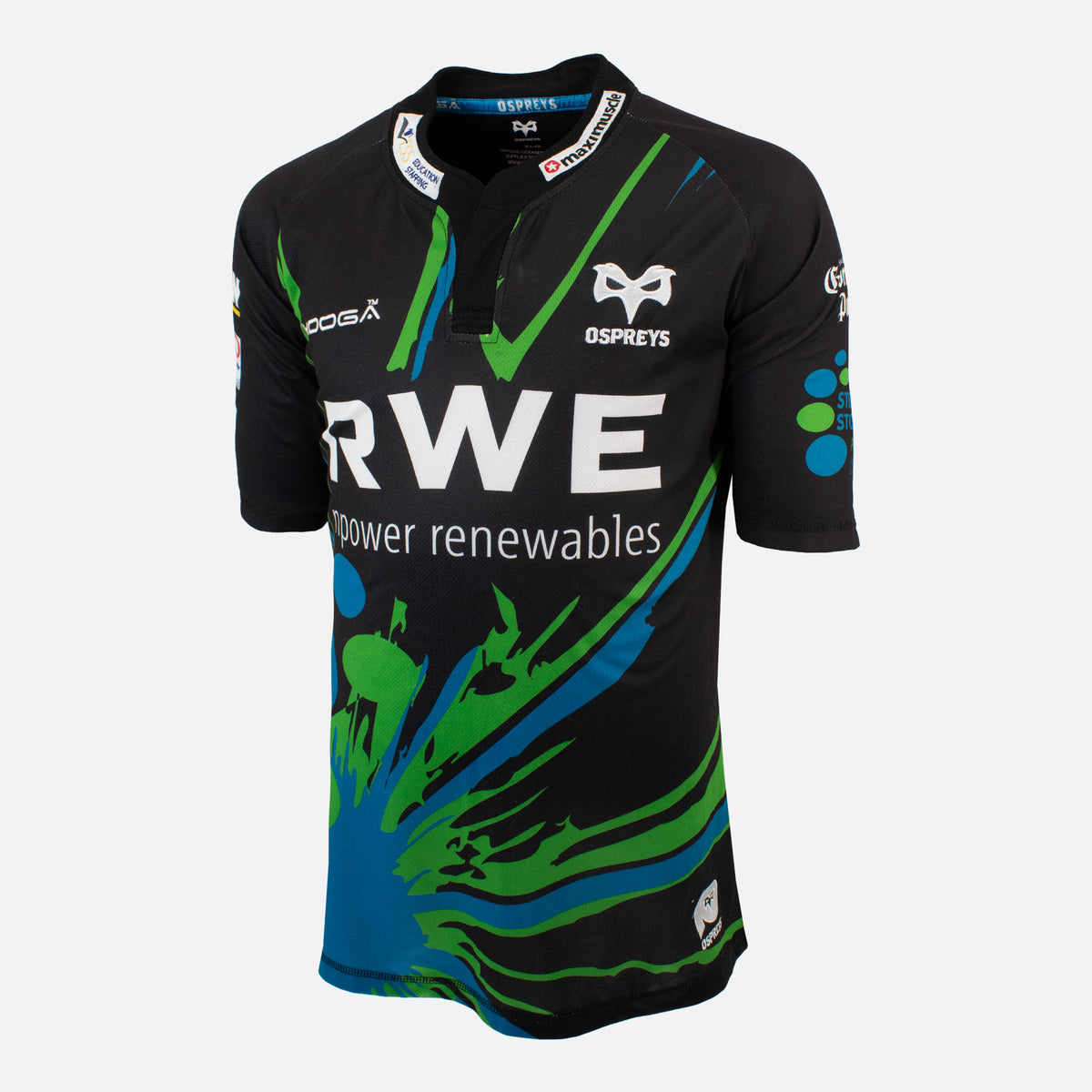 2012-13 Ospreys Limited Edition 10 years Shirt [Excellent] XL — Verified official Ospreys shirt, condition graded | The Vault