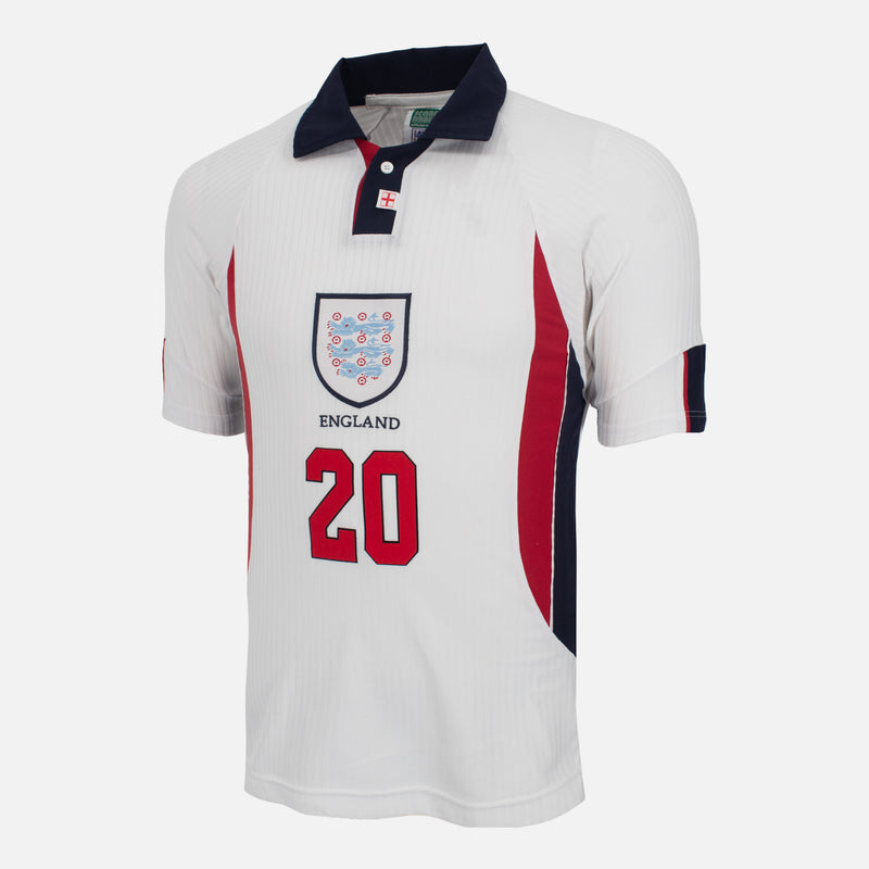 Michael Owen Signed England Shirt 1998 World Cup [20]