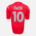 Michael Owen Signed England Away Shirt Euro 2004 [10]