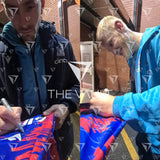 Squad Signed Crystal Palace Shirt 2022-23 Home [15 Autographs]