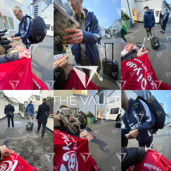 Squad Signed Nottingham Forest Shirt 2024-25 Home [10 Autographs]