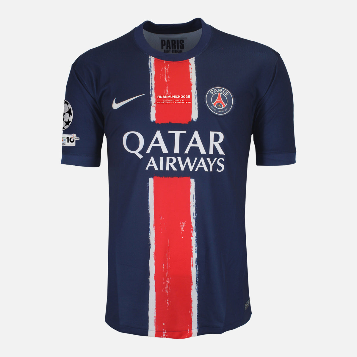 2025 PSG Home Shirt Barcola 29 UCL Final [New] — Looking after your new PSG football shirt | The Vault