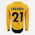 Pablo Sarabia Signed Wolves Shirt 2022-23 Home [21]