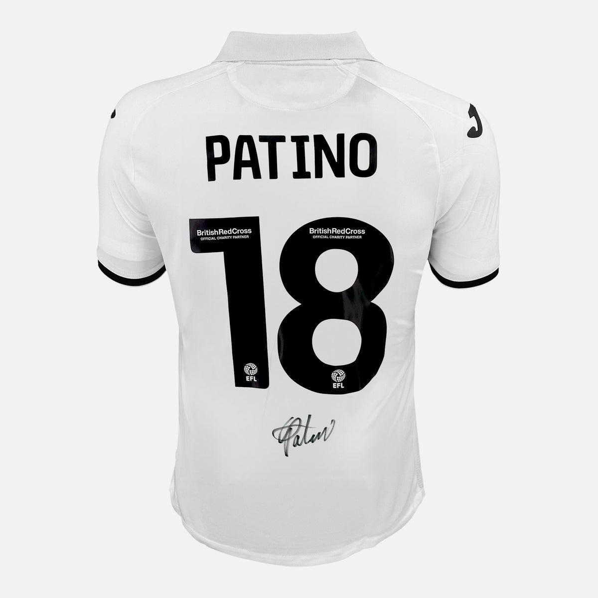 Charlie Patino Signed Swansea City Shirt Home [18] — Swansea City signed shirt from the 2022 to 2023 season | The Vault