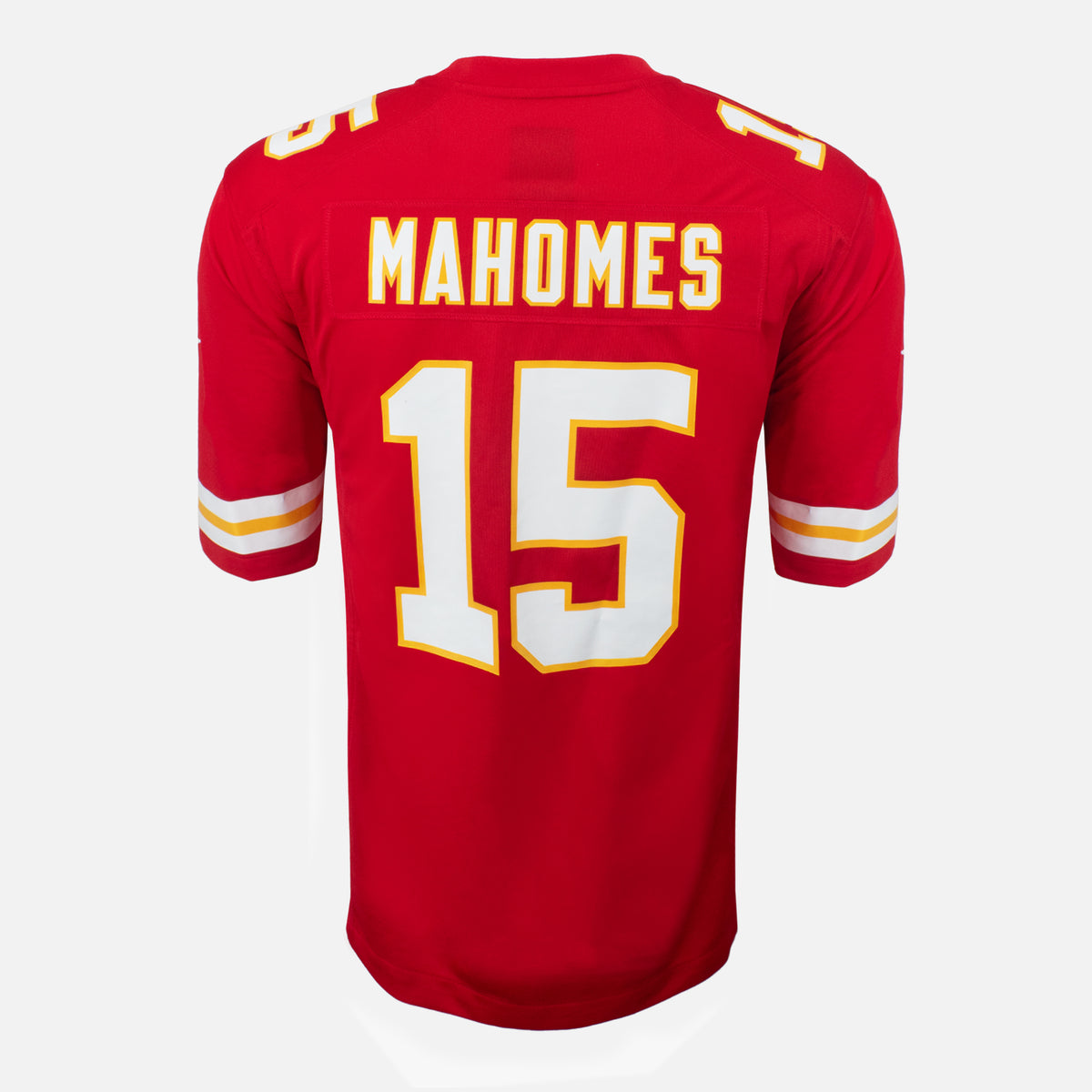 Kansas City Chiefs Jersey Nike Game Home Mahomes 15 [New] L — Original and official Kansas City Chiefs shirt, brand new with tags | The Vault