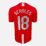 Paul Scholes Signed Shirt